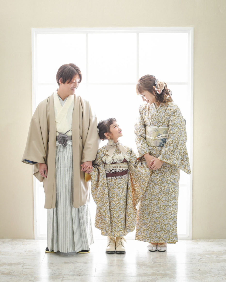 七五三撮影　家族写真